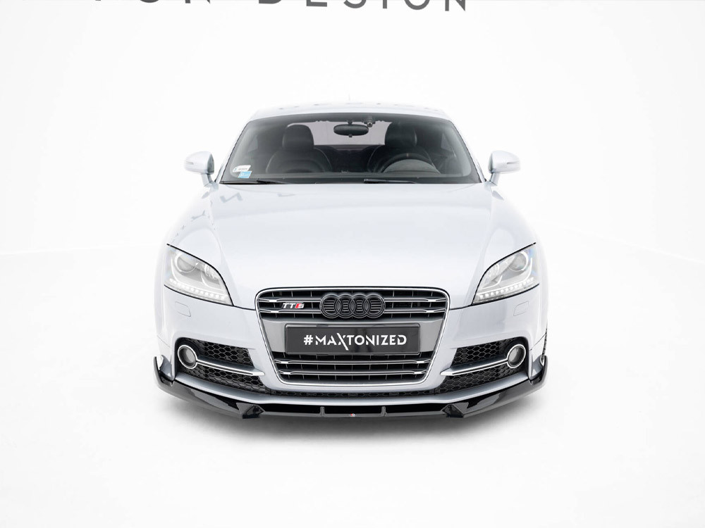 Maxton Front Splitter V.3 Audi TT S / TT S-Line 8J Facelift Maxton Front Splitter V.3 Audi TT S / TT S-Line 8J Facelift