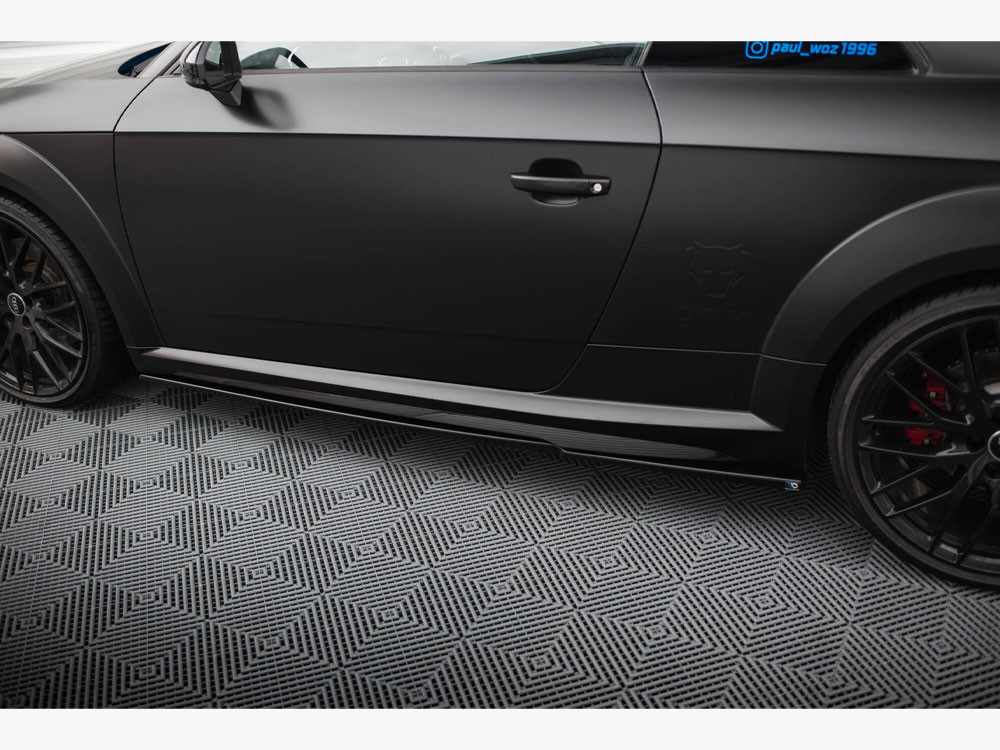 Maxton Side Skirts Diffusers Audi TT S / TT S-Line 8S Facelift