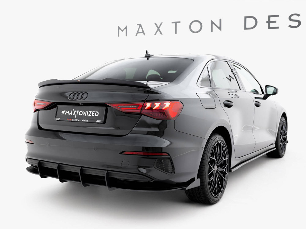 Maxton Street PRO Rear Diffuser + Flaps Audi A3 Sedan 8Y Maxton Street PRO Rear Diffuser + Flaps Audi A3 Sedan 8Y