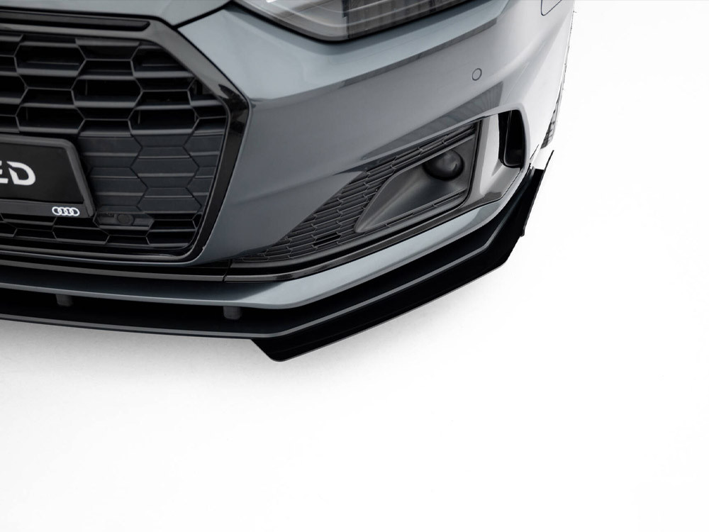 Maxton Street PRO Front Splitter + Flaps Audi A5 F5 Facelift