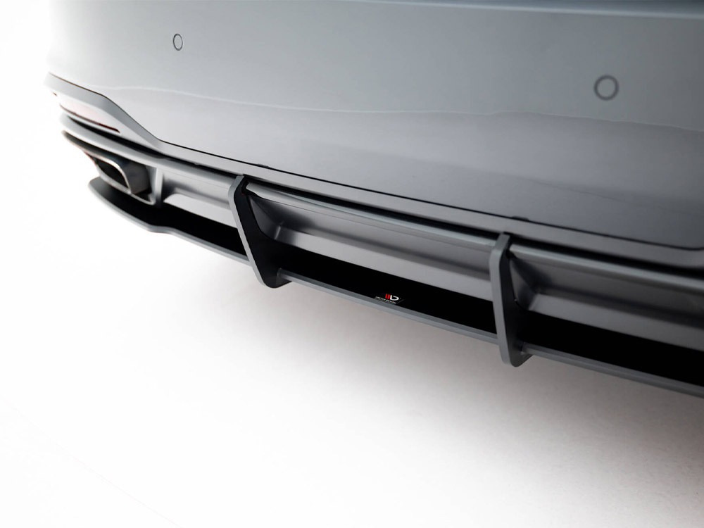Maxton Street PRO Rear Diffuser + Flaps Audi A5 F5 Facelift