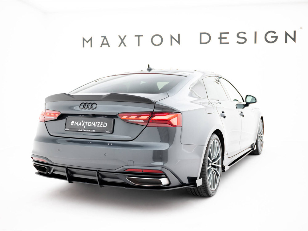 Maxton Rear Side Flaps Audi A5 F5 Facelift Maxton Rear Side Flaps Audi A5 F5 Facelift