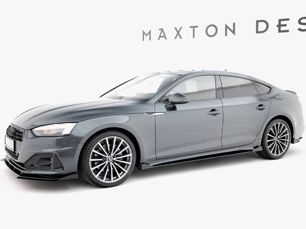 Maxton Side Flaps Audi A5 Sportback F5 Facelift Maxton Side Flaps Audi A5 Sportback F5 Facelift