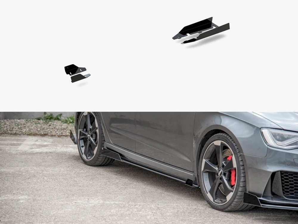 Maxton Side Skirt Flaps Audi RS3 8V Sportback (2015-2016) Maxton Side Skirt Flaps Audi RS3 8V Sportback (2015-2016)