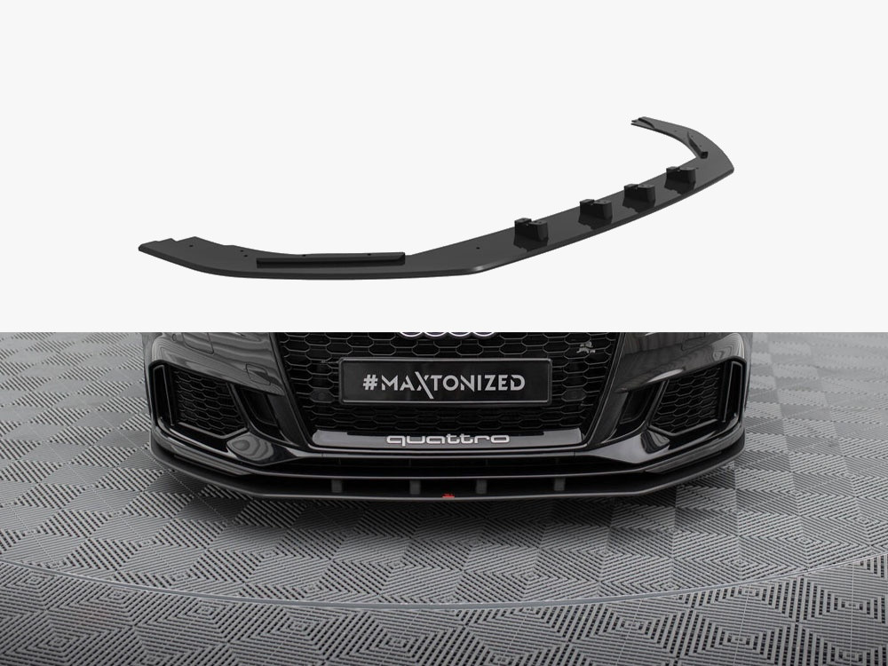Maxton Street PRO Front Splitter Audi RS3 Sedan 8V Facelift Maxton Street PRO Front Splitter Audi RS3 Sedan 8V Facelift