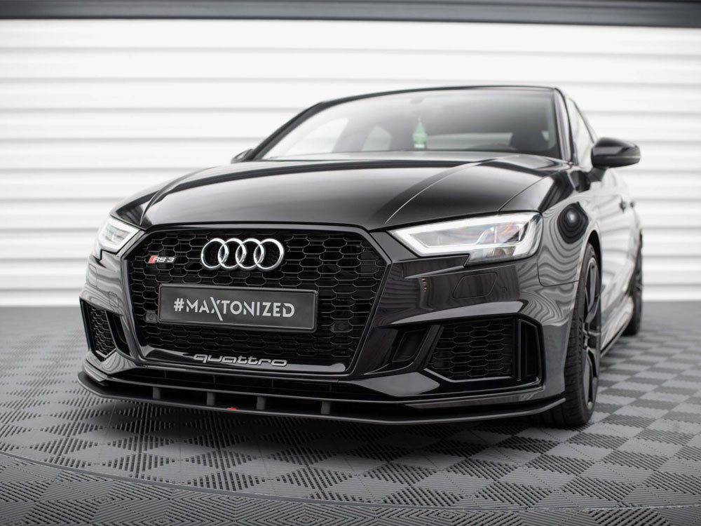 Maxton Street PRO Front Splitter Audi RS3 Sedan 8V Facelift Maxton Street PRO Front Splitter Audi RS3 Sedan 8V Facelift
