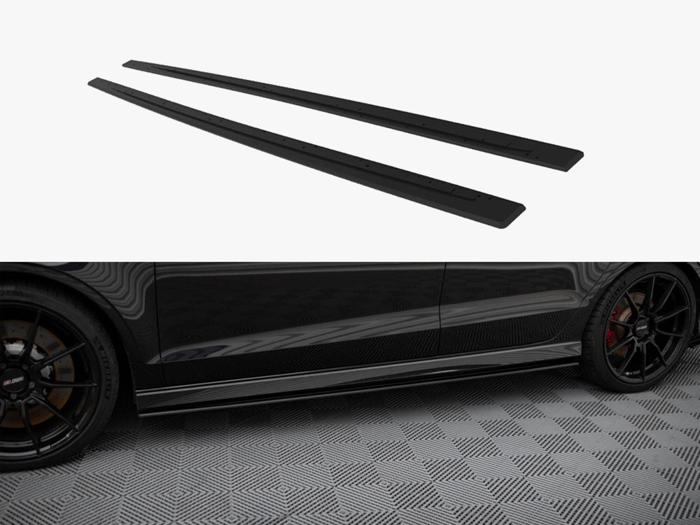 Maxton Street PRO Side Skirts Diffusers Audi RS3 Sedan 8V Facelift Maxton Street PRO Side Skirts Diffusers Audi RS3 Sedan 8V Facelift
