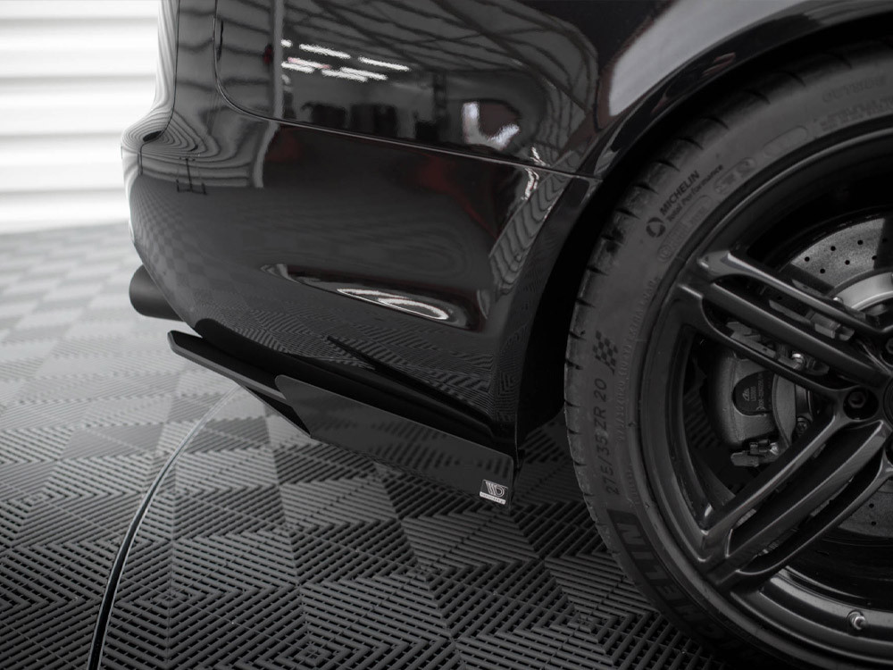Maxton Street Pro Rear Side Splitters + Flaps Audi RS6 Avant C6 Maxton Street Pro Rear Side Splitters + Flaps Audi RS6 Avant C6