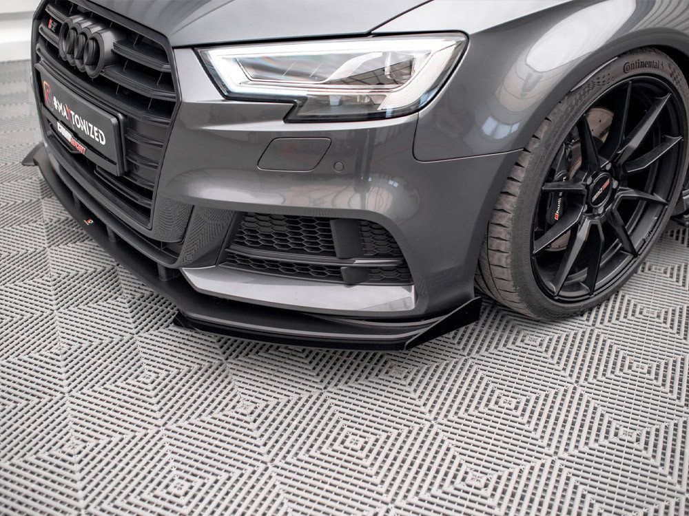 Maxton Front Flaps Audi S3 / A3 S-Line Sportback 8V Facelift Maxton Front Flaps Audi S3 / A3 S-Line Sportback 8V Facelift