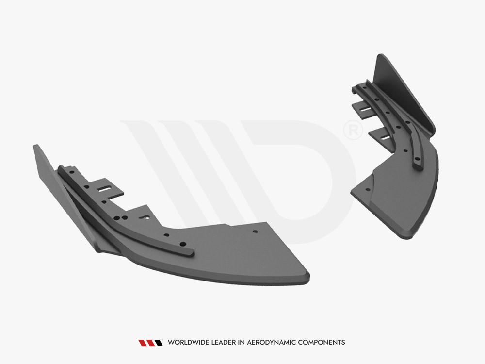 Maxton Street PRO Rear Side Splitters (+flaps) Audi S3 Sportback 8V Facelift Maxton Street PRO Rear Side Splitters (+flaps) Audi S3 Sportback 8V Facelift