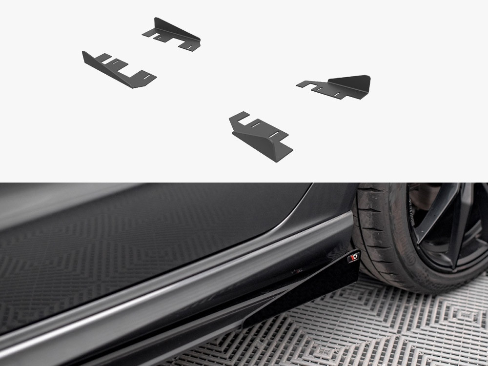Maxton Side Flaps Audi S3 / A3 S-Line Sportback 8V Facelift
