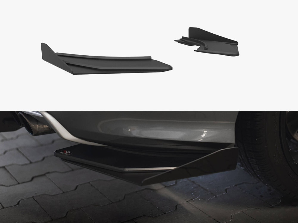 Maxton Street Pro Rear Side Splitters + Flaps Audi S3 Sedan 8V Maxton Street Pro Rear Side Splitters + Flaps Audi S3 Sedan 8V