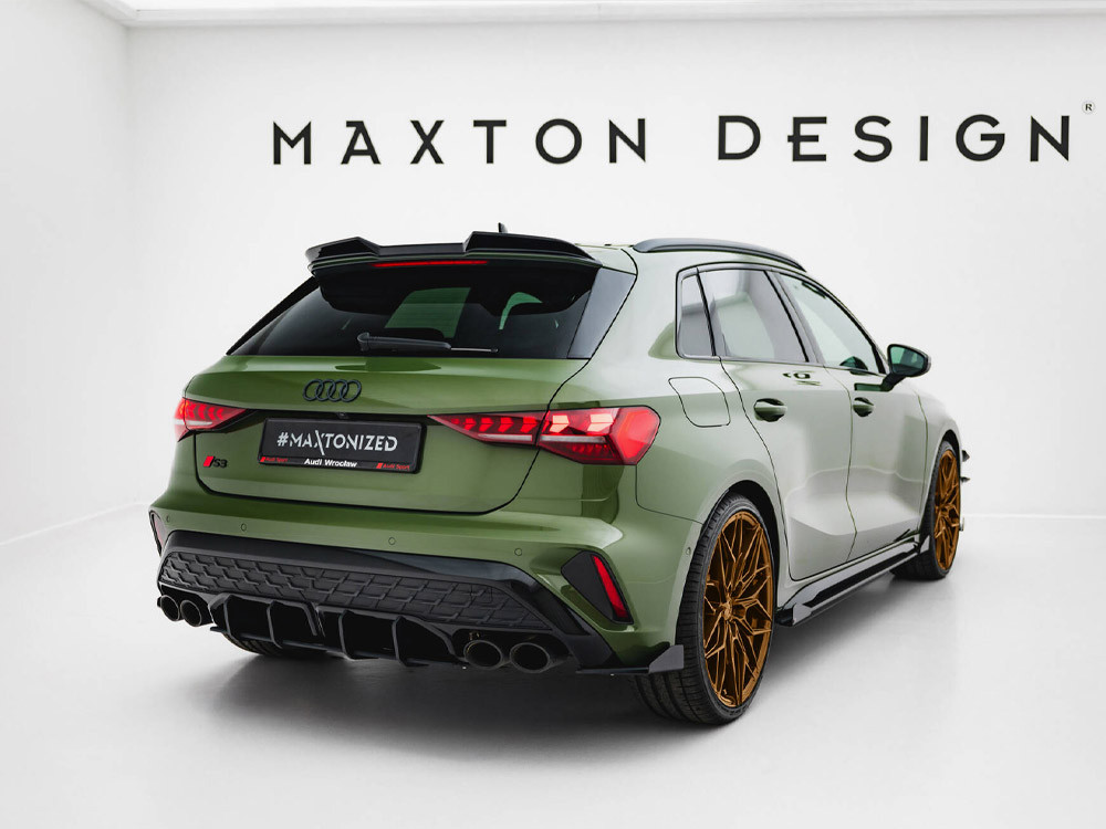 Maxton Rear Side Flaps Audi S3 Sportback 8Y Facelift Maxton Rear Side Flaps Audi S3 Sportback 8Y Facelift