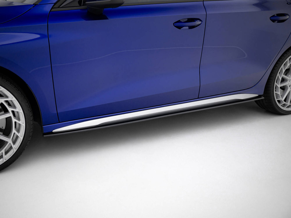 Maxton Street PRO Side Skirts Diffusers Audi A3 S-Line Sedan / S3 Sedan 8Y Facelift Maxton Street PRO Side Skirts Diffusers Audi A3 S-Line Sedan / S3 Sedan 8Y Facelift