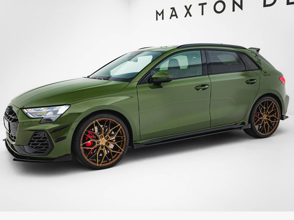 Maxton Side Flaps Audi S3 Sportback / A3 S-Line Sportback 8Y Facelift