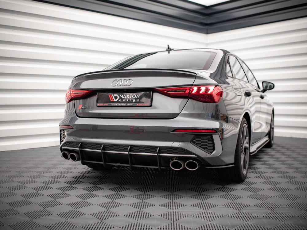 Maxton Street PRO Rear Side Splitters Audi S3 Sedan 8Y Maxton Street PRO Rear Side Splitters Audi S3 Sedan 8Y