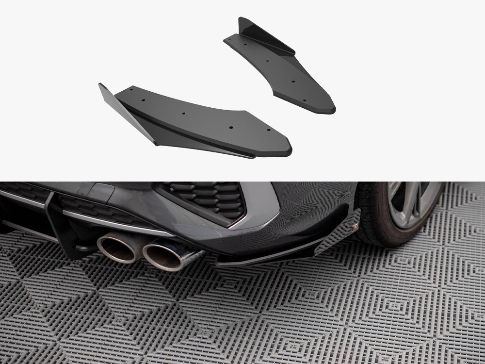 Maxton Street PRO Rear Side Splitters + Flaps Audi S3 Sedan 8Y Maxton Street PRO Rear Side Splitters + Flaps Audi S3 Sedan 8Y