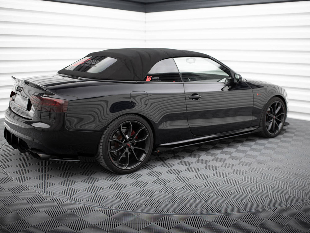 Maxton Side Flaps Audi A5 / A5 S-Line / S5 Coupe / Cabrio 8T / 8T Facelift