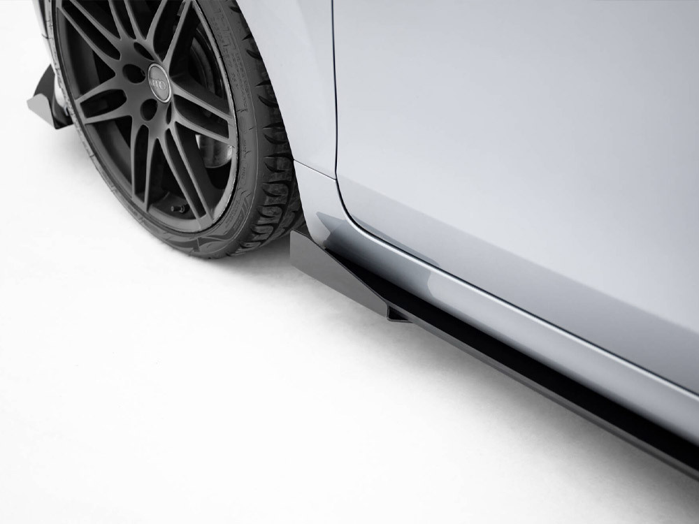 Maxton Street PRO Side Skirts Diffusers + Flaps Audi TT S / TT S-Line 8J Facelift Maxton Street PRO Side Skirts Diffusers + Flaps Audi TT S / TT S-Line 8J Facelift