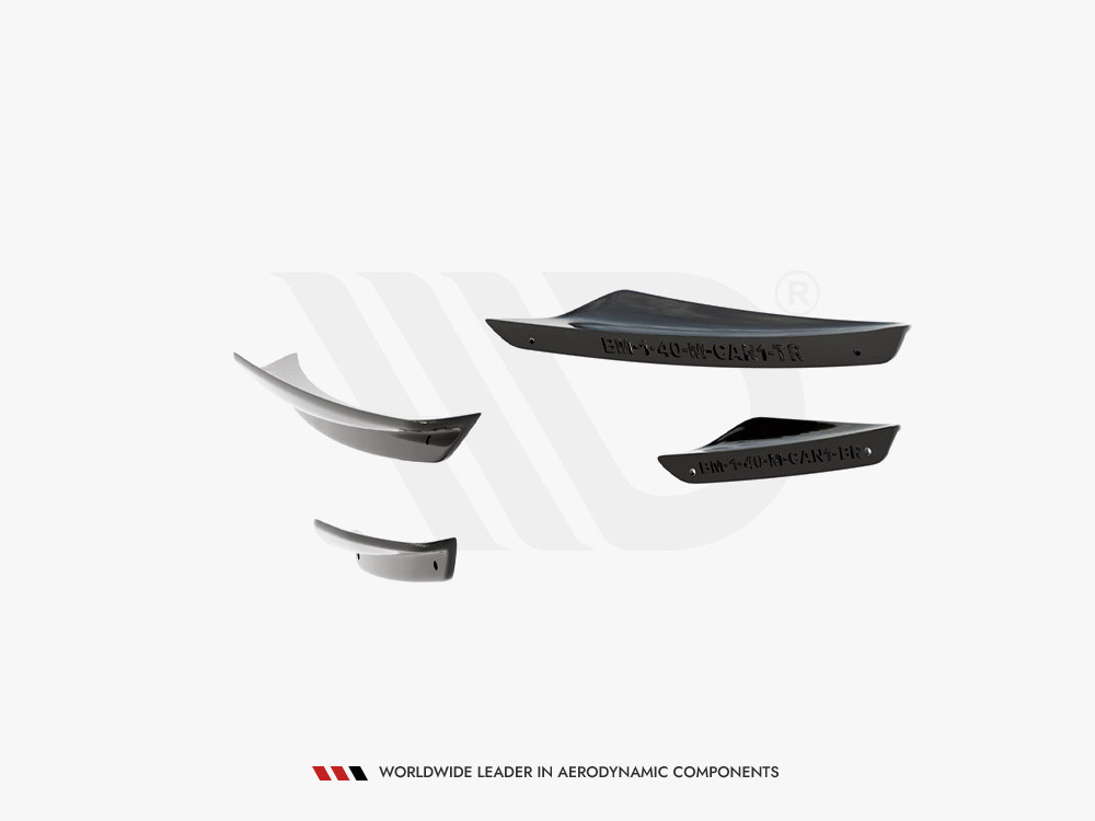Maxton Front Bumper Wings (Canards) BMW 1 F40 M-Sport / M135i