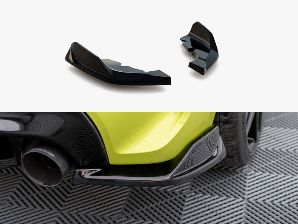 Maxton Rear Side Splitters V.8 (For rear valance v.1) BMW 1 M-Pack / M135i F40 Maxton Rear Side Splitters V.8 (For rear valance v.1) BMW 1 M-Pack / M135i F40