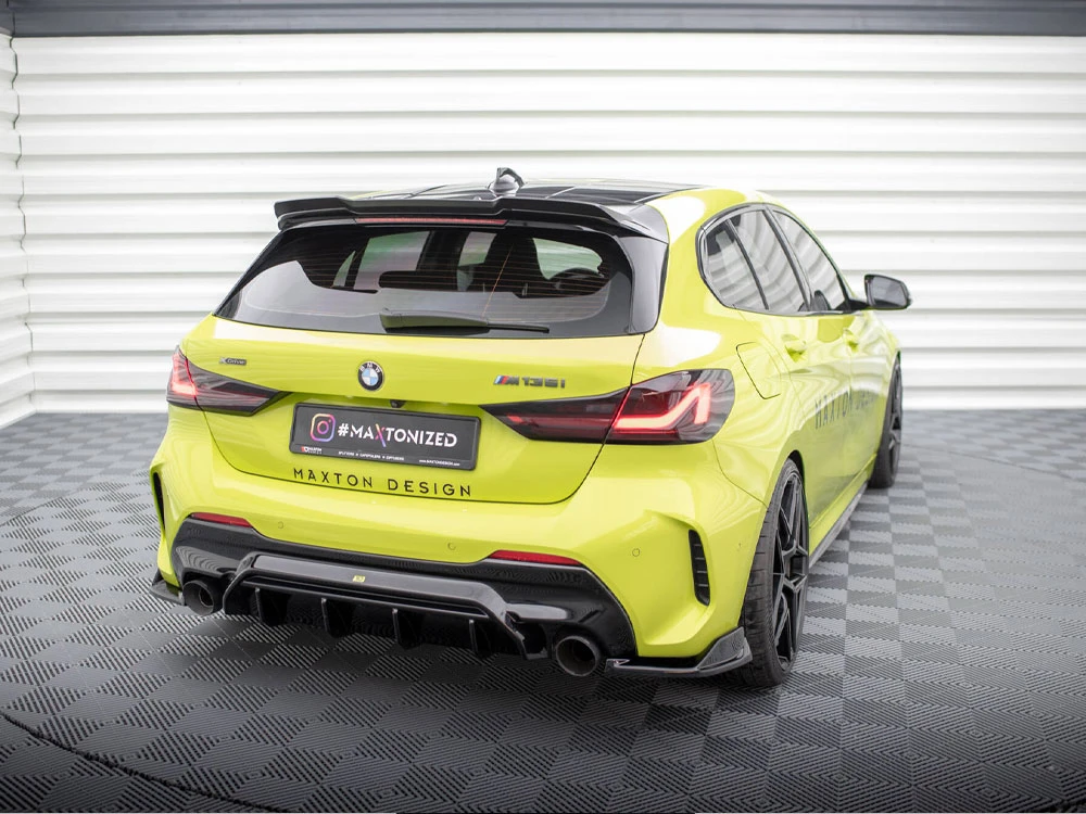 Maxton Rear Side Splitters V.8 (For rear valance v.1) BMW 1 M-Pack / M135i F40 Maxton Rear Side Splitters V.8 (For rear valance v.1) BMW 1 M-Pack / M135i F40