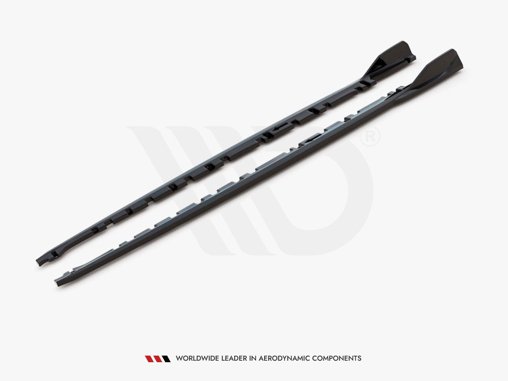 Maxton Side Skirts Diffusers V.3 BMW 1 F40 M-Sport / M135i Maxton Side Skirts Diffusers V.3 BMW 1 F40 M-Sport / M135i