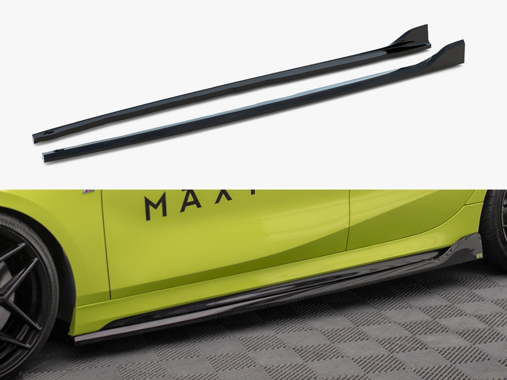 Maxton Side Skirts Diffusers V.5 BMW 1 F40 M-Sport / M135i Maxton Side Skirts Diffusers V.5 BMW 1 F40 M-Sport / M135i