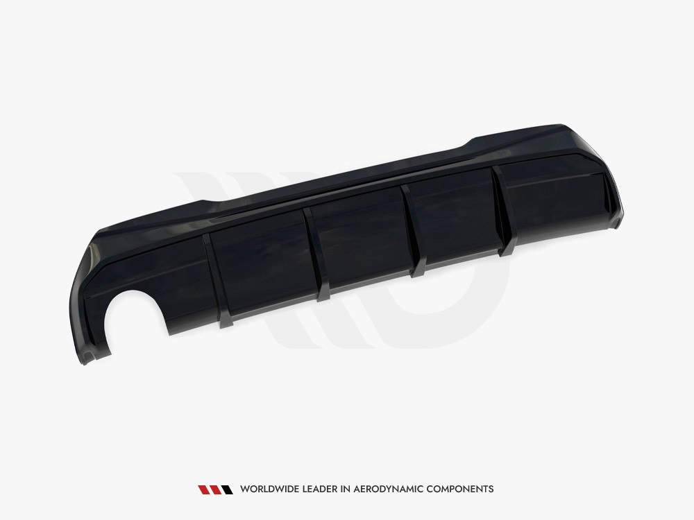 Maxton Rear Valance V.3 BMW 1 F40 M-Pack (Single exhaust version on one side)