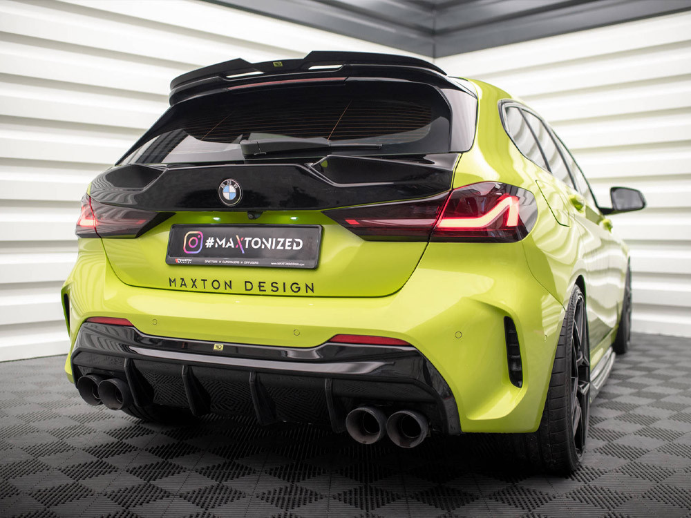 Maxton Rear Valance V.3 BMW 1 F40 M-Sport / M135i (Double Exhaust Version) Maxton Rear Valance V.3 BMW 1 F40 M-Sport / M135i (Double Exhaust Version)