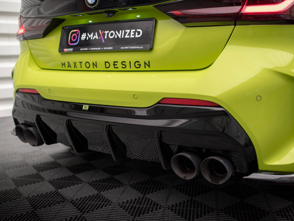 Maxton Rear Valance V.3 BMW 1 F40 M-Sport / M135i (Double Exhaust Version) Maxton Rear Valance V.3 BMW 1 F40 M-Sport / M135i (Double Exhaust Version)