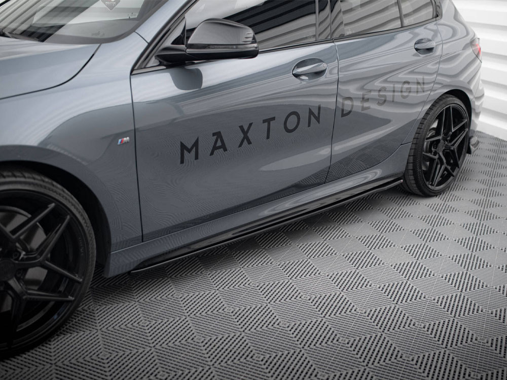 Maxton Side Skirts Diffusers V.2 BMW 1 F40 M-Sport / M135i Maxton Side Skirts Diffusers V.2 BMW 1 F40 M-Sport / M135i