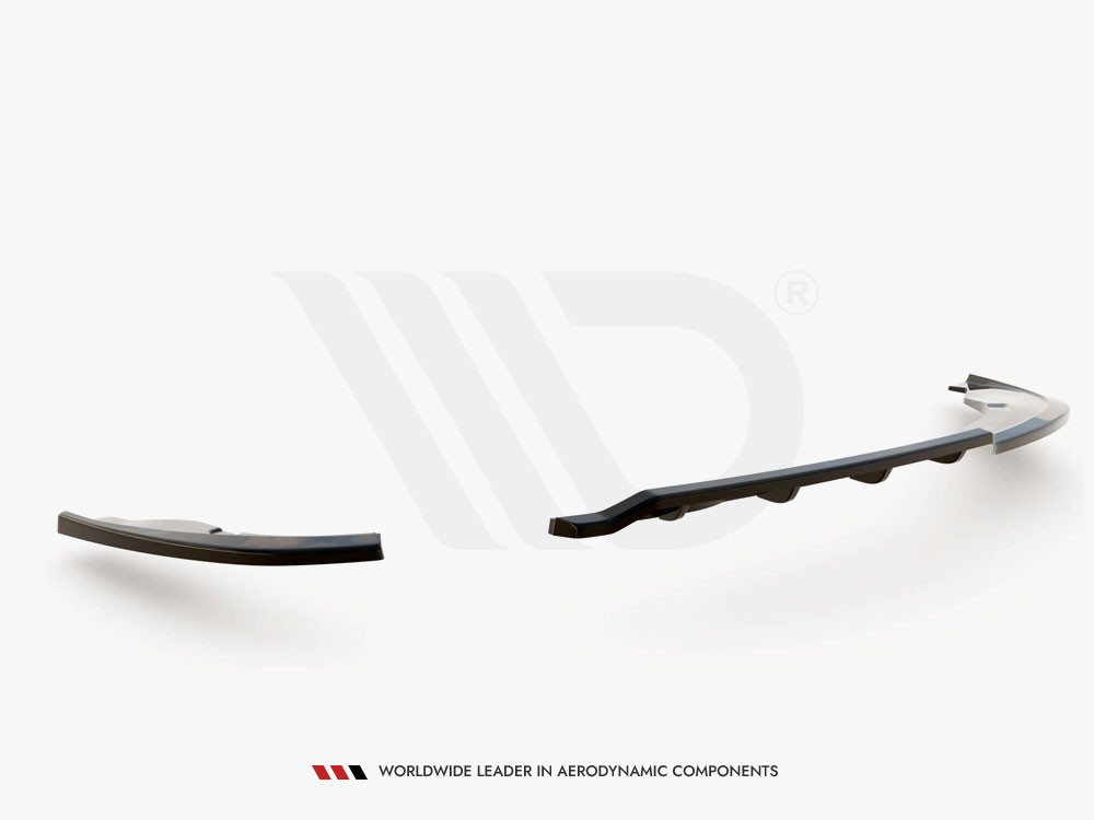 Maxton Central Rear Splitter (Vertical Bars) BMW 1 E81 Facelift Maxton Central Rear Splitter (Vertical Bars) BMW 1 E81 Facelift