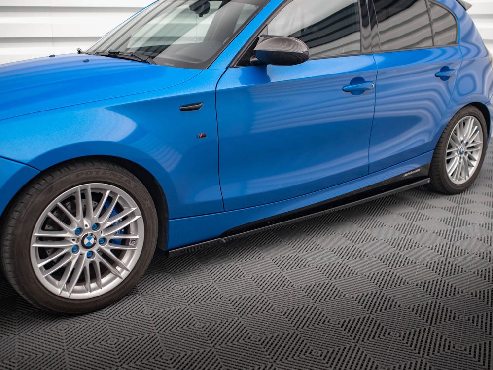Maxton Side Skirts Diffusers BMW 1 M-Pack E87 Facelift Maxton Side Skirts Diffusers BMW 1 M-Pack E87 Facelift