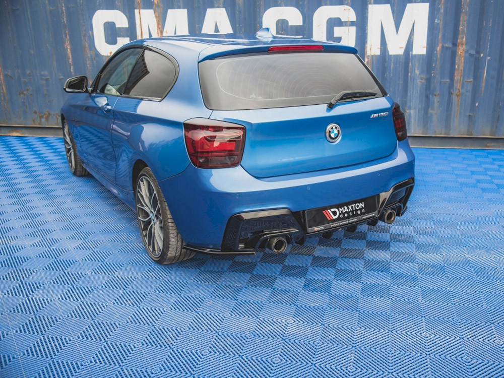 Maxton Rear Side Splitters V.2 (For rear valance v.1) BMW M135i F20