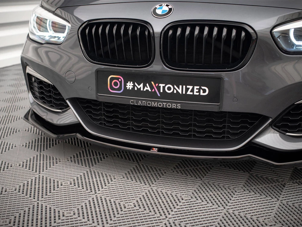 Maxton Front Splitter V.2 BMW 1 F20 / F21 Facelift Maxton Front Splitter V.2 BMW 1 F20 / F21 Facelift