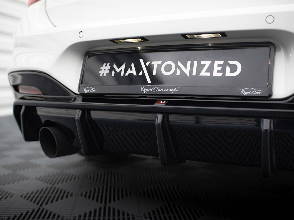 Maxton Rear Valance V.3 BMW 1 M-Pack F20 Facelift (Version with single exhaust on one side)