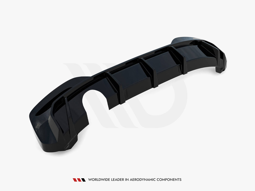 Maxton Rear Valance V.3 BMW 1 M-Pack F20 Facelift (Version with single exhaust on one side)
