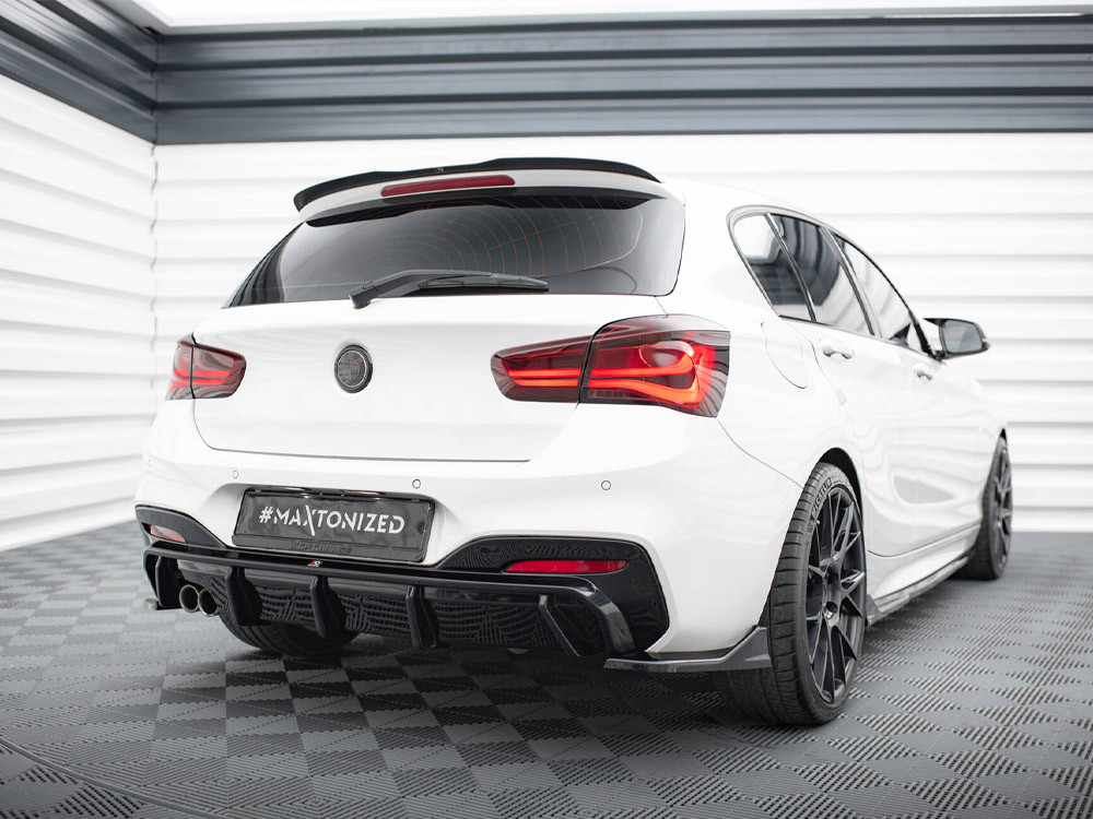 Maxton Rear Side Splitters (For rear valance v.3) BMW 1 M-Pack / M140i F20 Facelift Maxton Rear Side Splitters (For rear valance v.3) BMW 1 M-Pack / M140i F20 Facelift