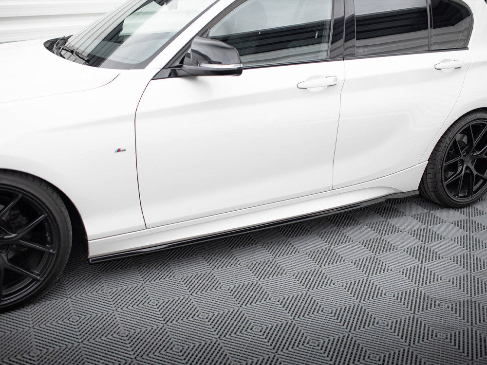 Maxton Side Skirts Diffusers V.5 BMW 1 M-Pack / M140i F20 Facelift
