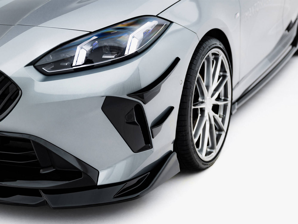 Maxton Front Bumper Wings (Canards) BMW M135i F70 Maxton Front Bumper Wings (Canards) BMW M135i F70
