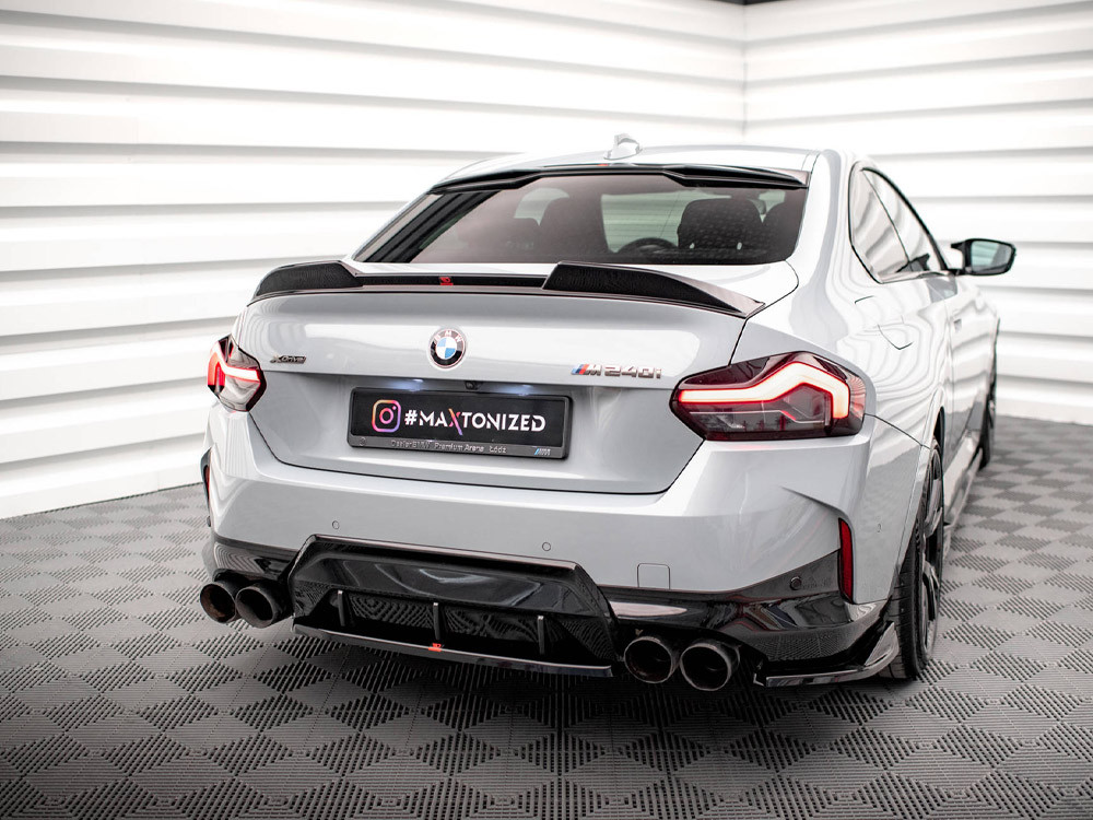 Maxton Central Rear Splitter BMW 2 Coupe M240i G42 Maxton Central Rear Splitter BMW 2 Coupe M240i G42
