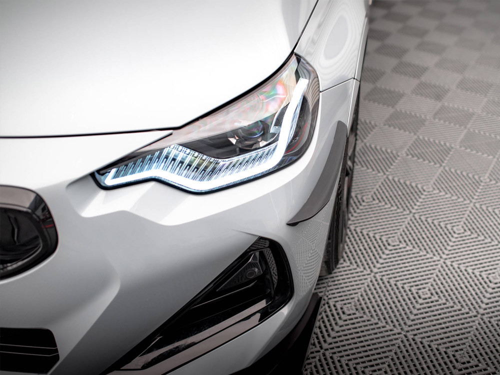 Maxton Front Bumper Wings (Canards) BMW 2 Coupe M-Pack / M240i G42 Maxton Front Bumper Wings (Canards) BMW 2 Coupe M-Pack / M240i G42