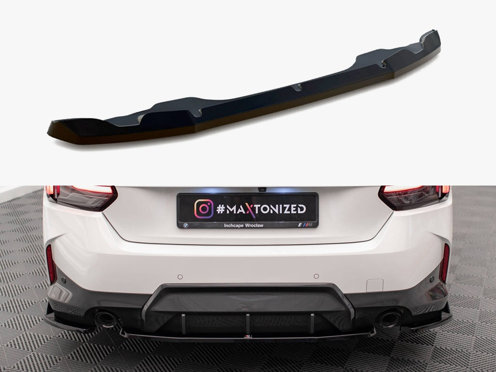 Maxton Central Rear Splitter BMW 2 Coupe M-Pack G42 Maxton Central Rear Splitter BMW 2 Coupe M-Pack G42