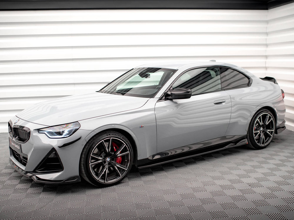 Maxton Side Skirts Diffusers V.1 BMW 2 Coupe M-Pack / M240i G42 Maxton Side Skirts Diffusers V.1 BMW 2 Coupe M-Pack / M240i G42