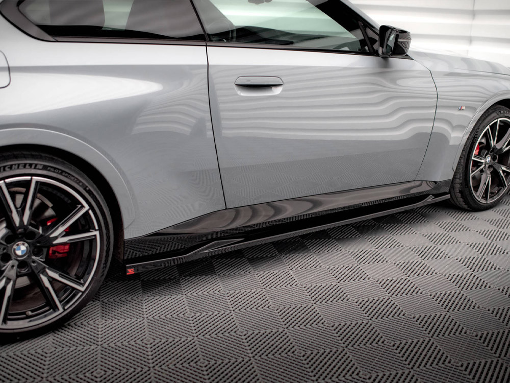 Maxton Side Skirts Diffusers V.2 BMW 2 Coupe M-Pack / M240i G42 Maxton Side Skirts Diffusers V.2 BMW 2 Coupe M-Pack / M240i G42