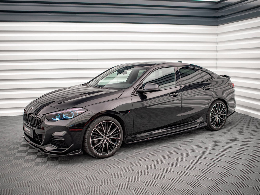 Maxton Side Skirts Diffusers V.2 Bmw 2 GRAN Coupe M-pack / M235I F44 (2019-)