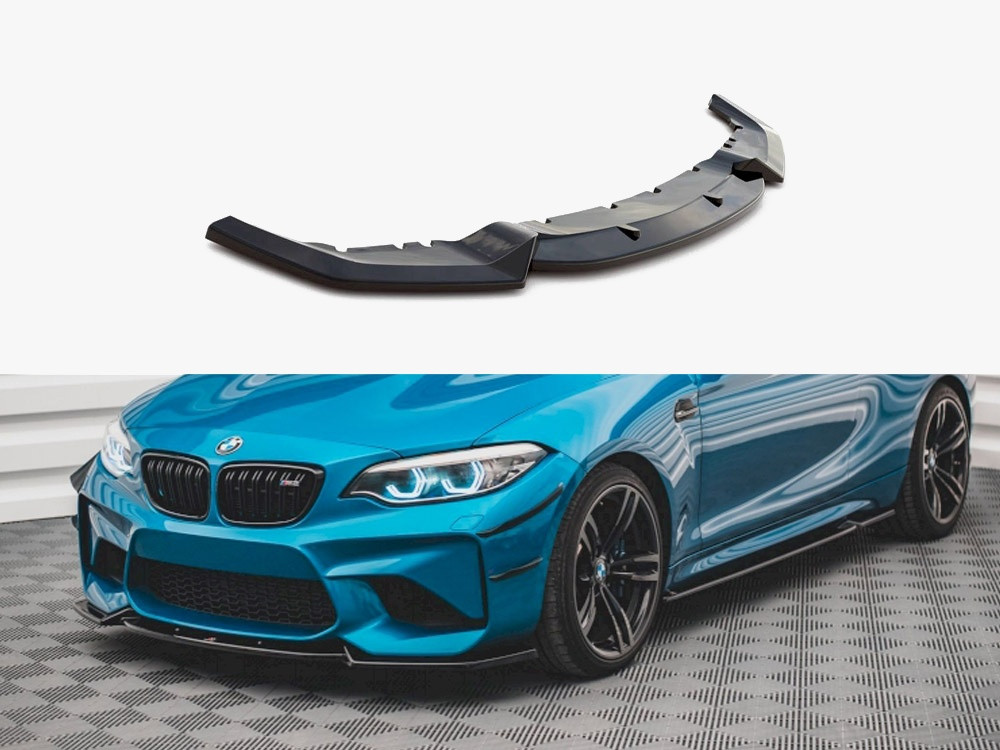 Maxton Front Splitter V.2 Bmw M2 F87 (2016-2020) Maxton Front Splitter V.2 Bmw M2 F87 (2016-2020)