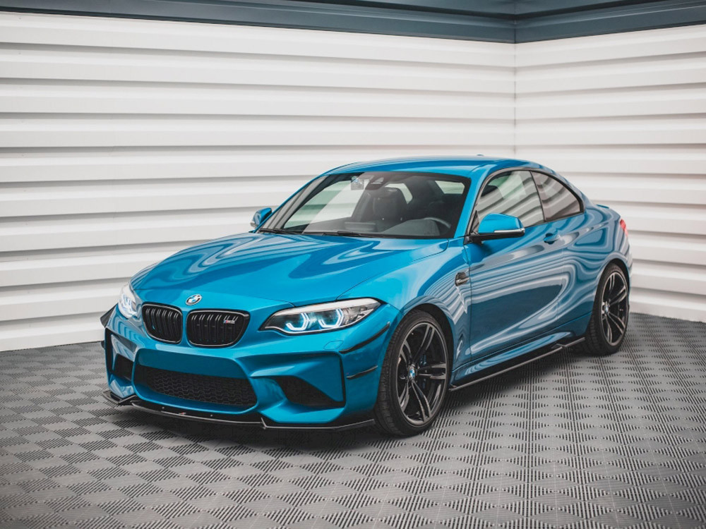 Maxton Front Splitter V.2 Bmw M2 F87 (2016-2020) Maxton Front Splitter V.2 Bmw M2 F87 (2016-2020)