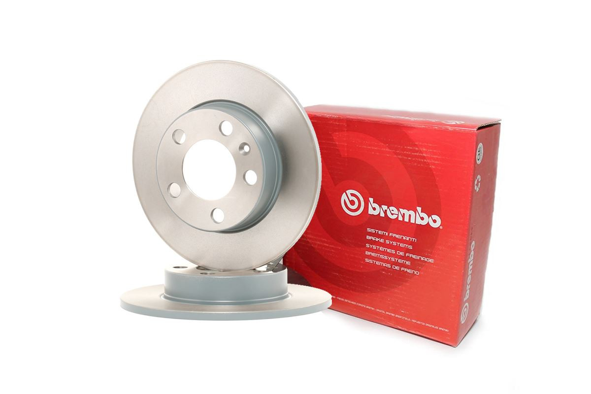 Brembo 232mm Non-Vented Rear Brake Discs for MK4 Platform Brembo 232mm Non-Vented Rear Brake Discs for MK4 Platform